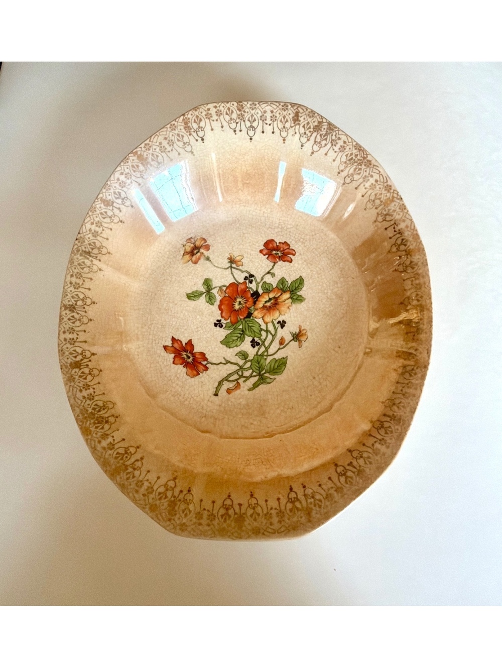 Antique 1920’s Clinchfield serving bowl